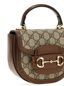 Gucci Gucci Horsebit Handbag Brown