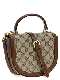 Gucci Gucci Horsebit Handbag Brown
