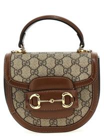Gucci Gucci Horsebit Handbag Brown