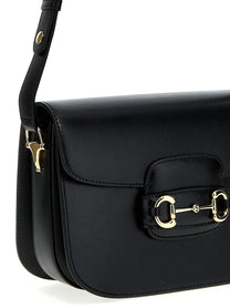 Gucci Gucci Horsebit Shoulder Bag Black