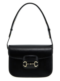 Gucci Gucci Horsebit Shoulder Bag Black