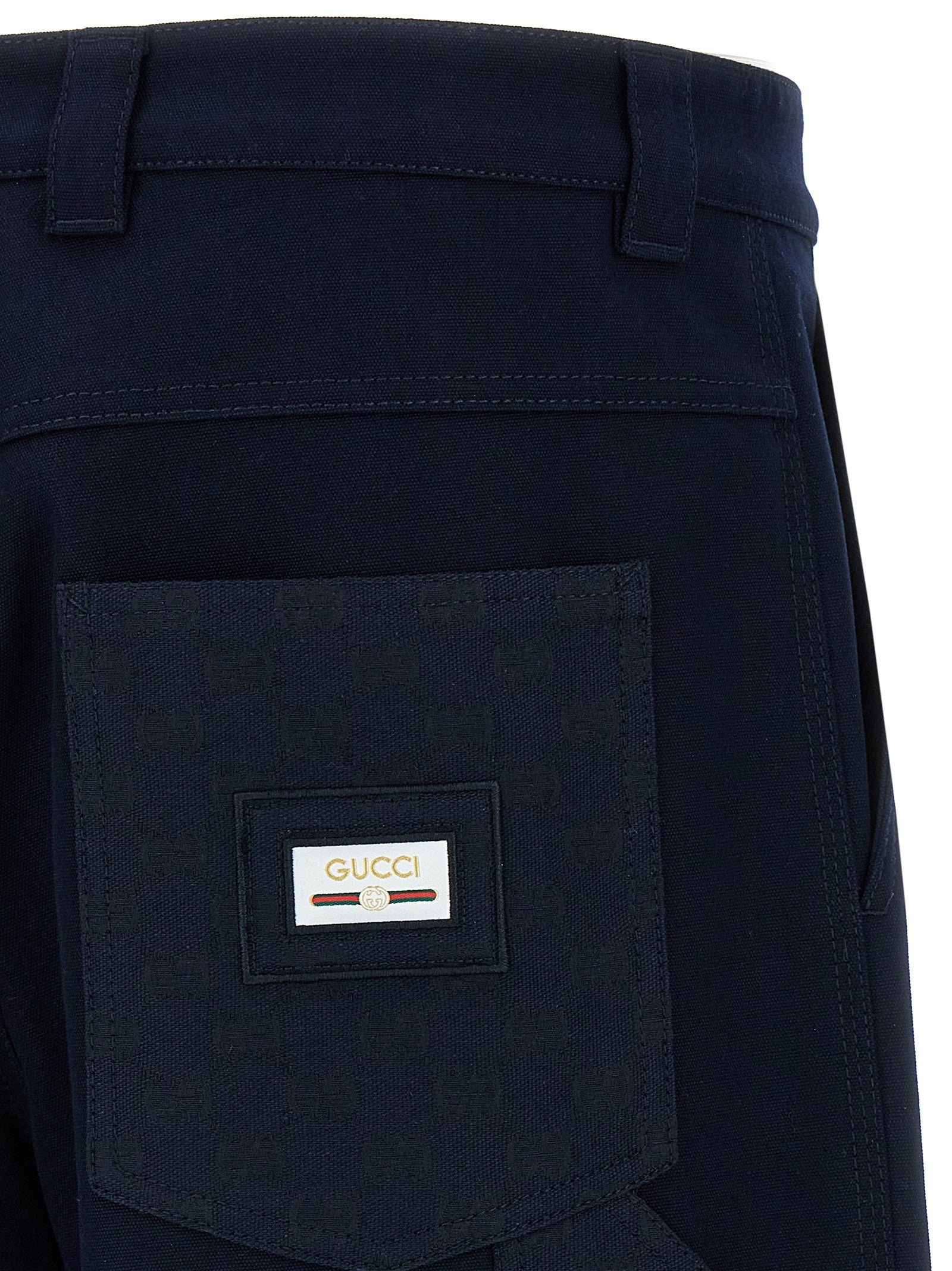 Gucci Gucci Incrocio GG Pants Blue