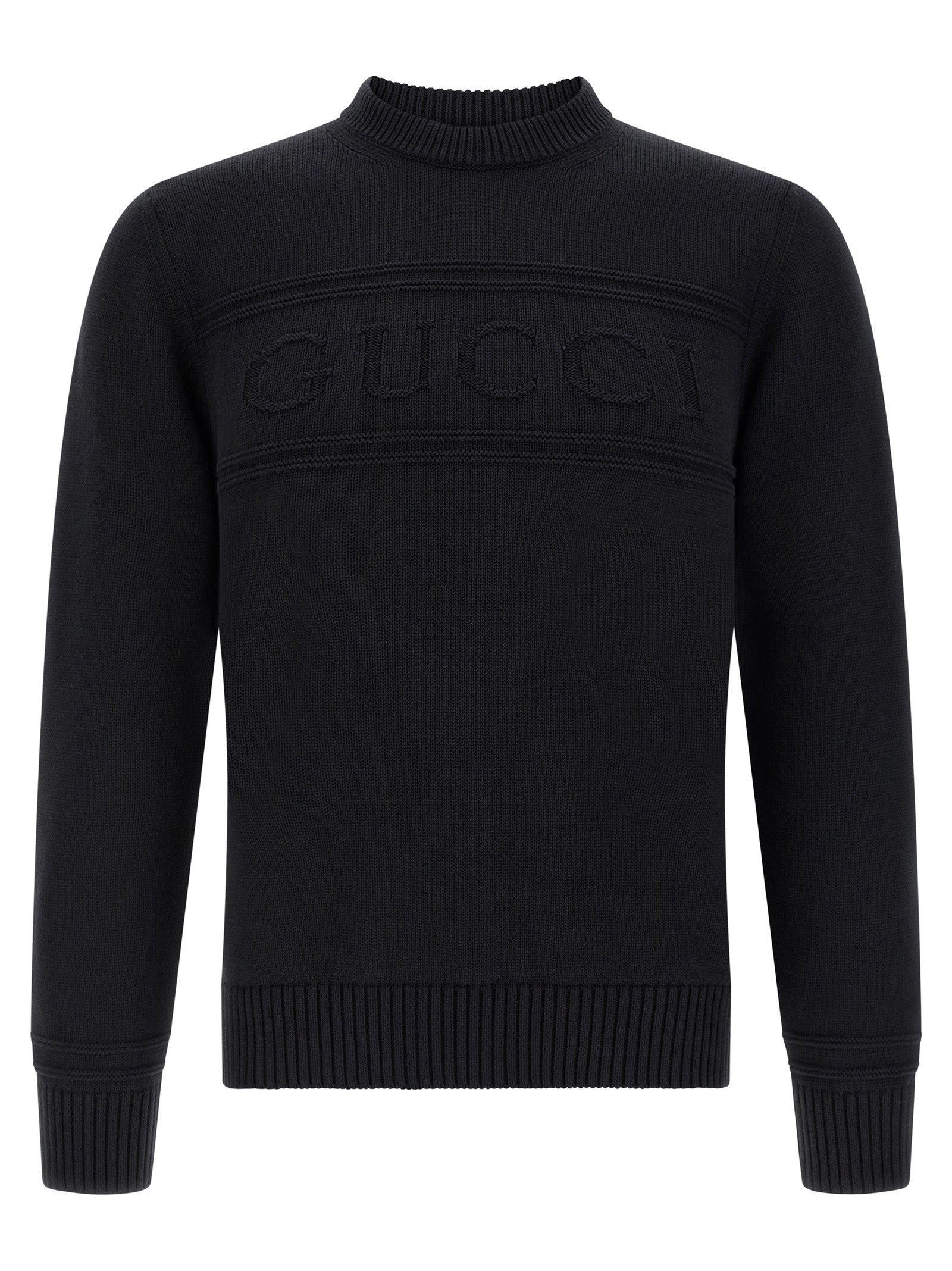 Gucci Gucci Intarsia Sweater Black