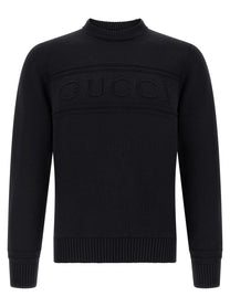 Gucci Gucci Intarsia Sweater Black
