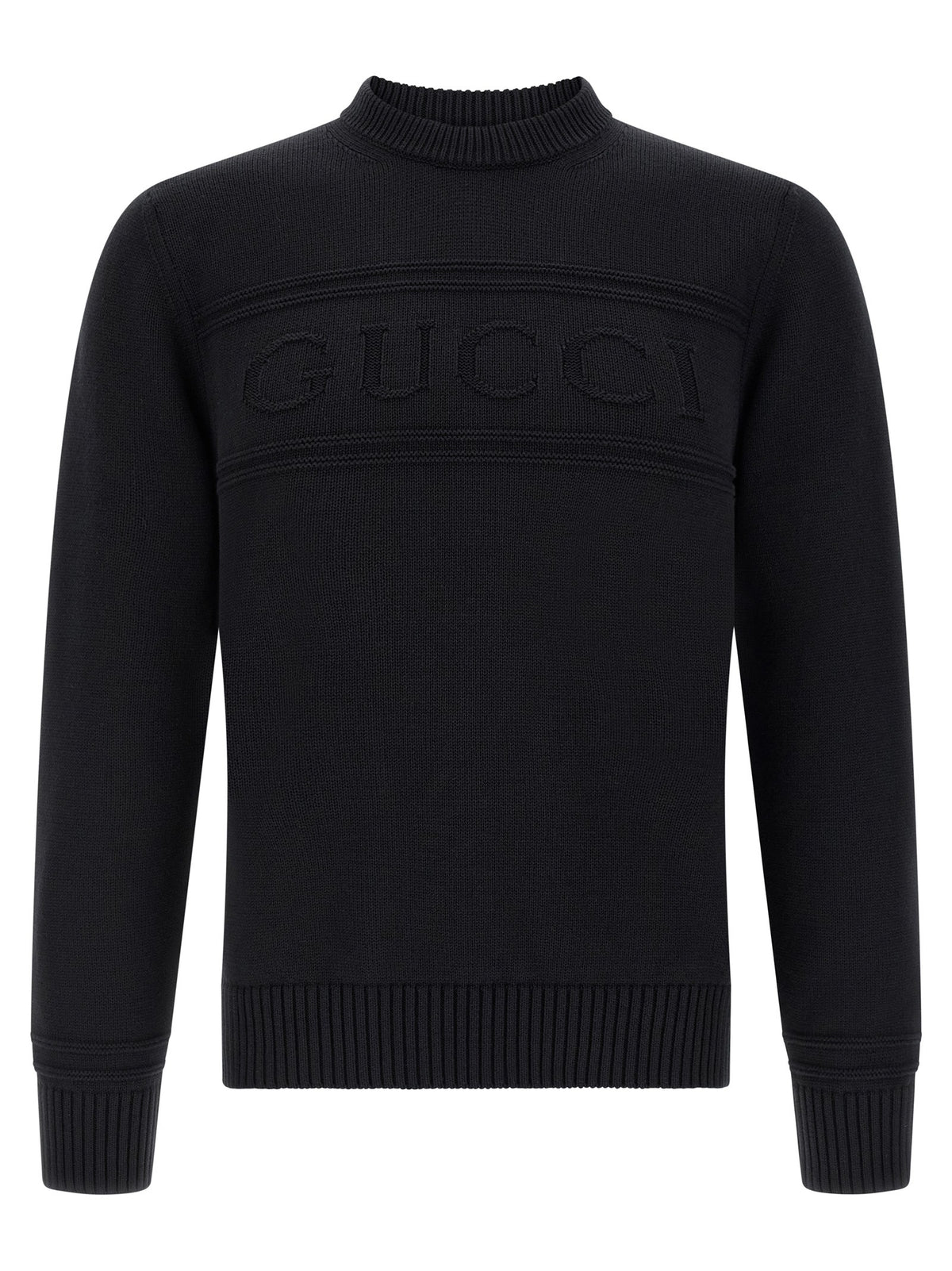 Gucci Gucci Intarsia Sweater Black