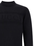 Gucci Gucci Intarsia Sweater Black, view 3