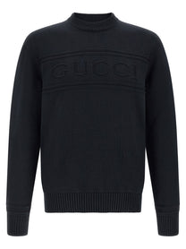Gucci Gucci Intarsia Sweater Blue