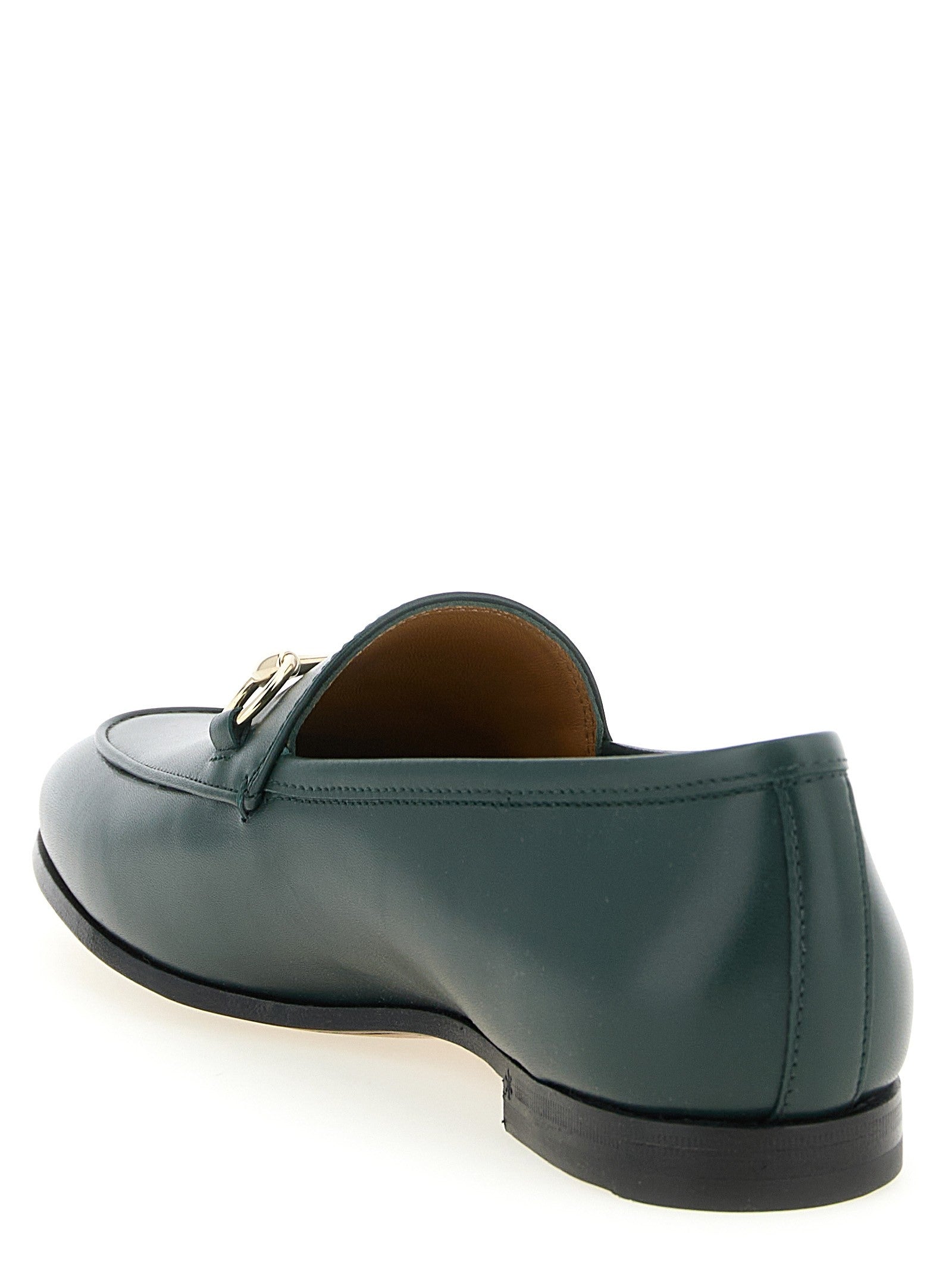 Gucci Gucci Jordaan Loafers Green