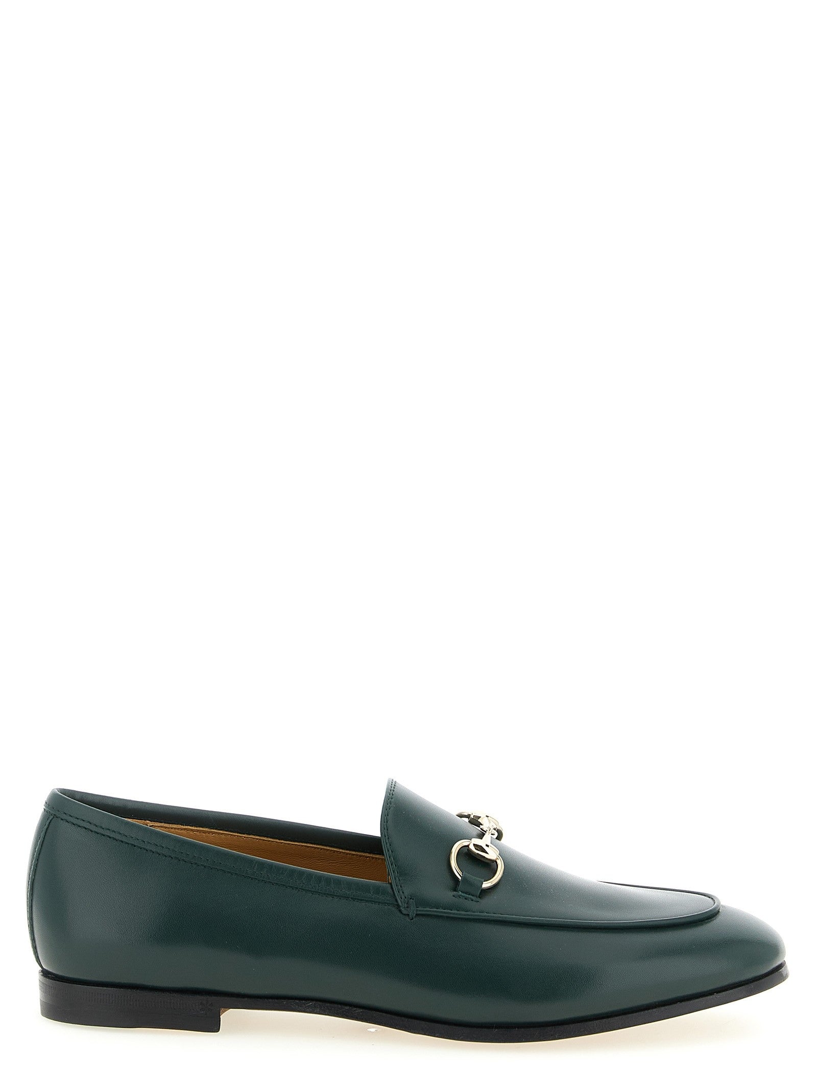 Gucci Gucci Jordaan Loafers Green