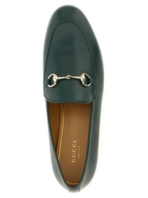 Gucci Gucci Jordaan Loafers Green