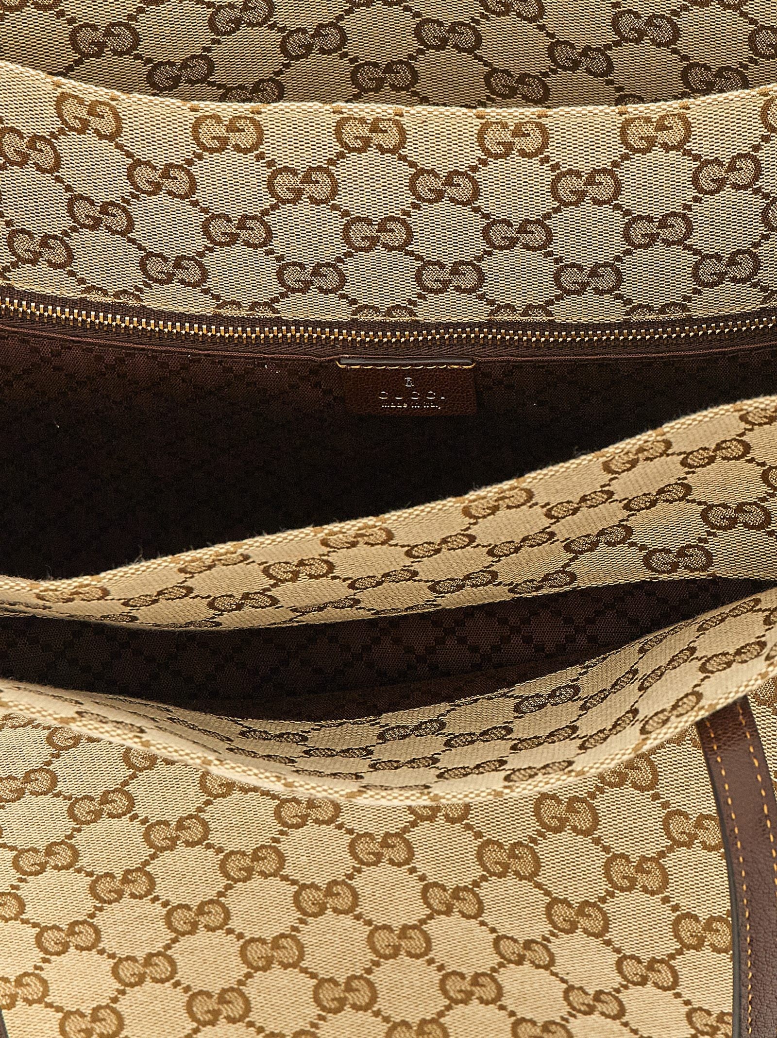 Gucci Gucci Londra Large Shopping Bag Beige