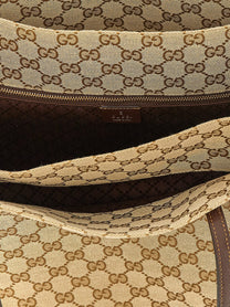 Gucci Gucci Londra Large Shopping Bag Beige