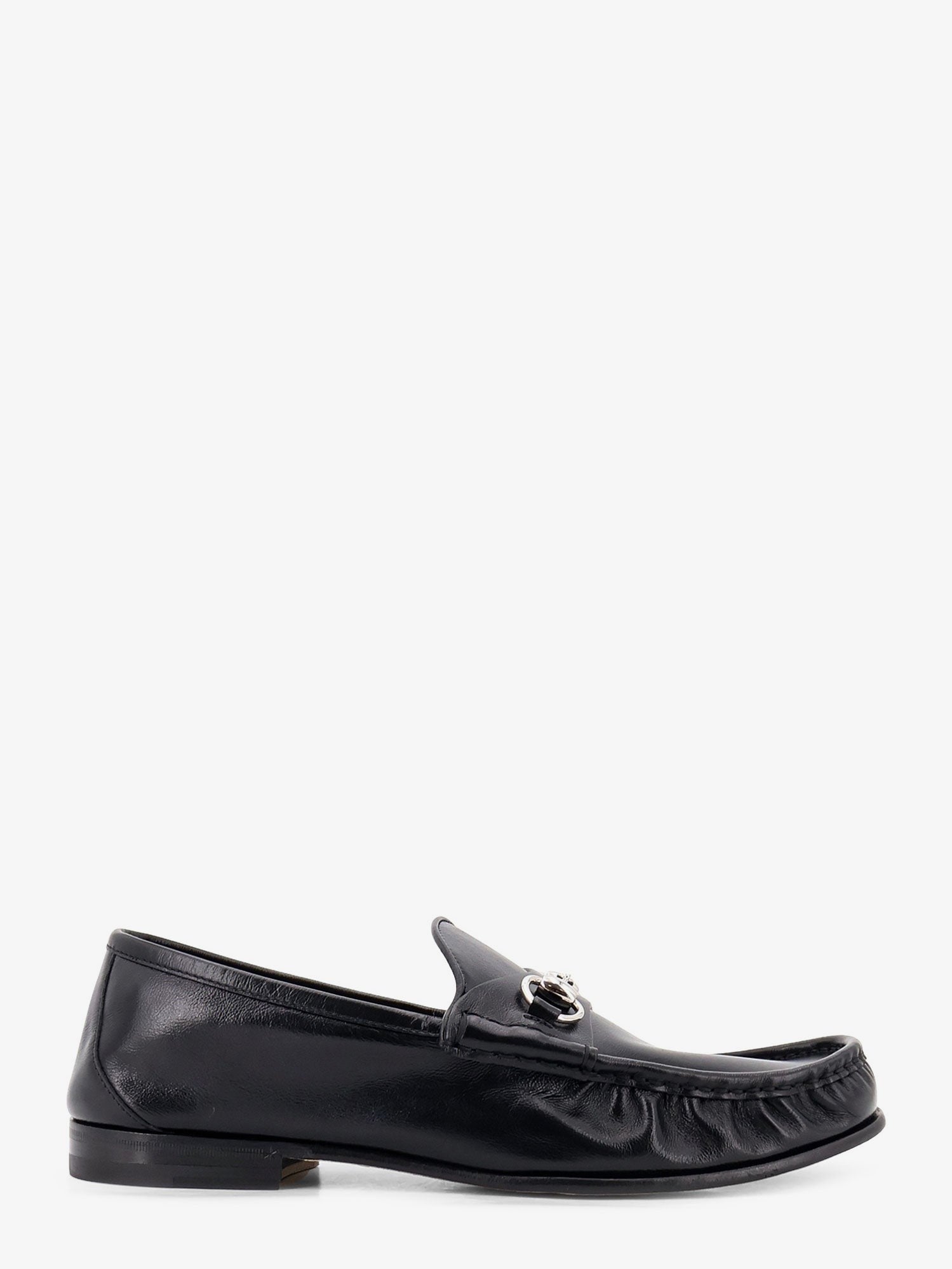 Gucci Men's Gucci Lugano Leather Loafers Black