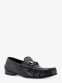 Gucci Men's Gucci Lugano Leather Loafers Black