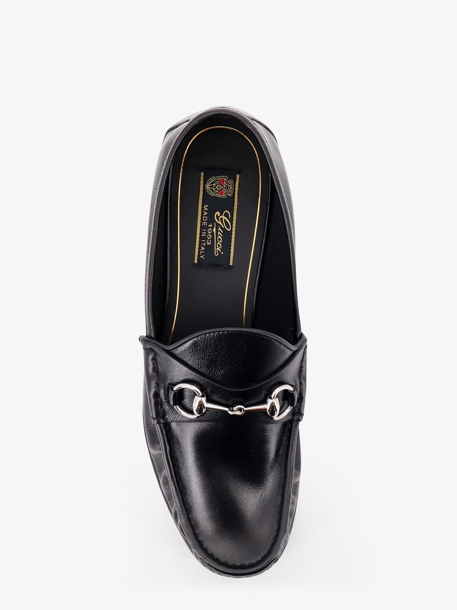 Gucci Men's Gucci Lugano Leather Loafers Black