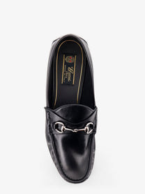 Gucci Men's Gucci Lugano Leather Loafers Black