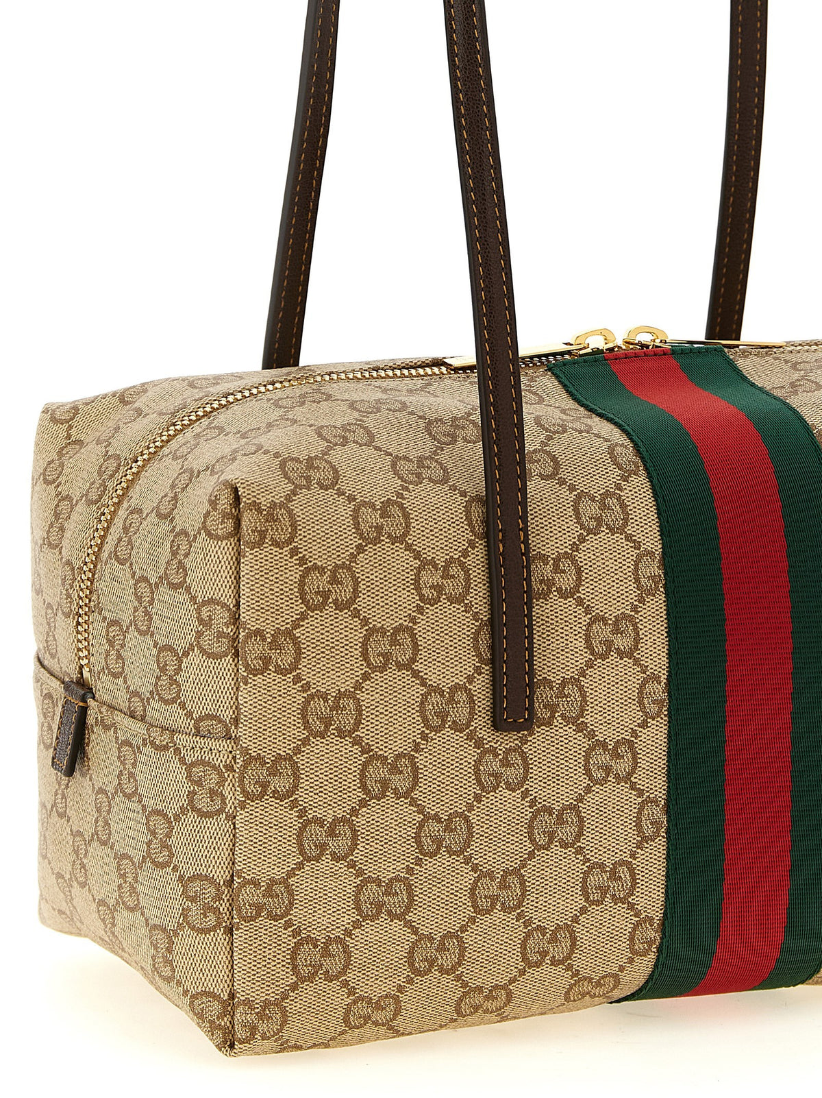 Gucci Gucci Melrose Medium Shoulder Bag Beige