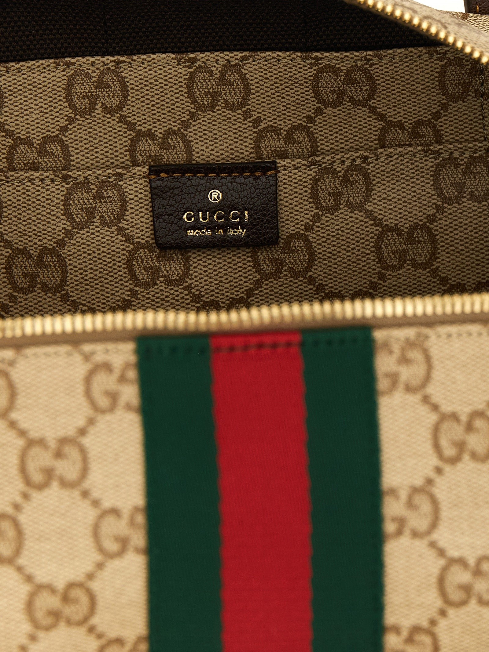 Gucci Gucci Melrose Medium Shoulder Bag Beige