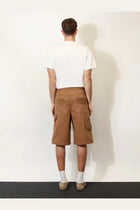 Gucci Men's Canvas Shorts Beige, view 3