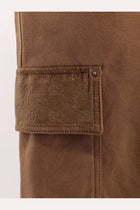 Gucci Men's Canvas Shorts Beige, view 5
