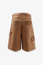 Gucci Men's Canvas Shorts Beige, view 4