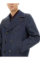 Gucci Men's Denim Jacket Blue, view 4