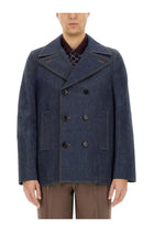 Gucci Men's Denim Jacket Blue