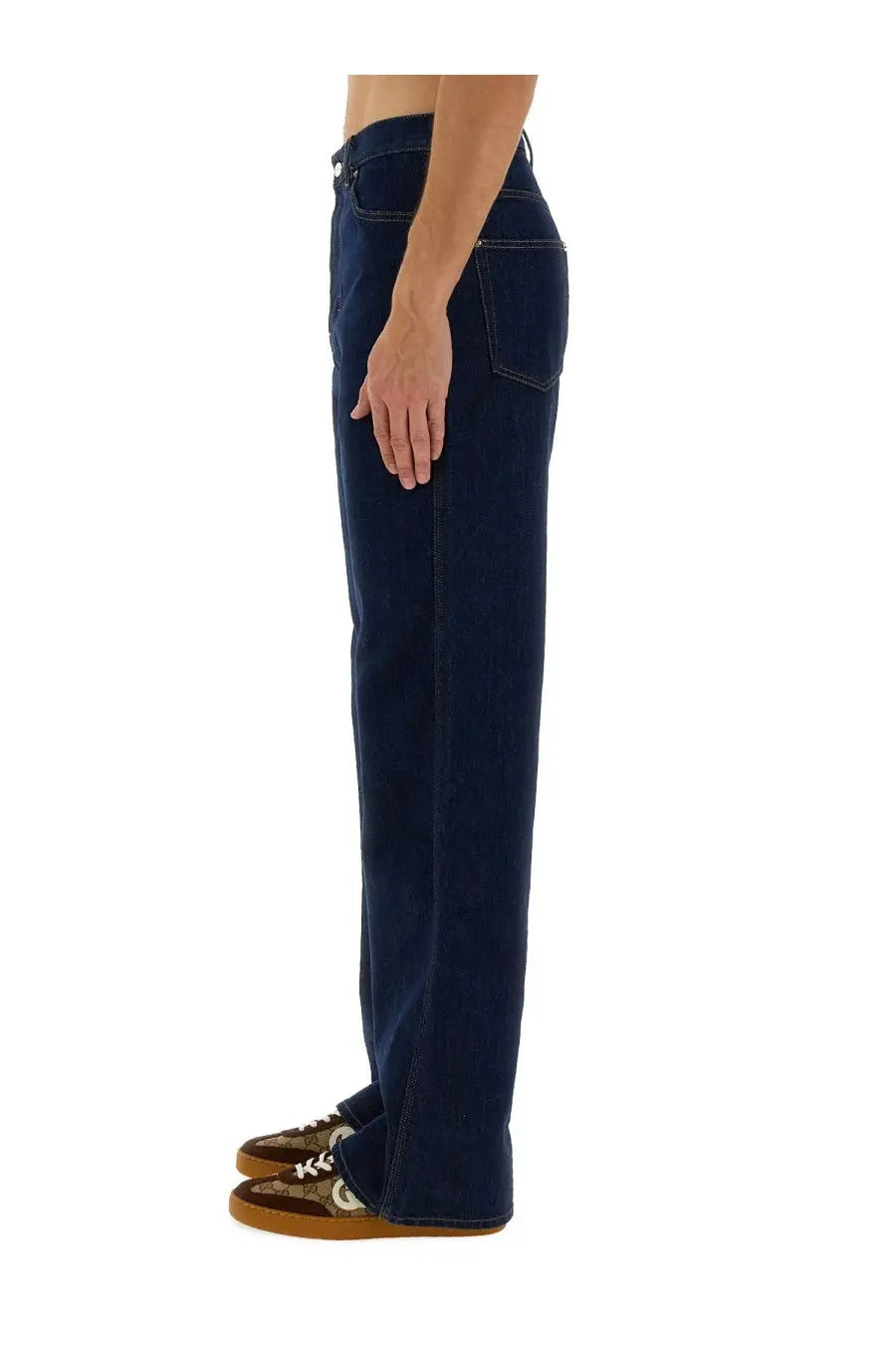 Gucci Men's Denim Pants Blue, view 4