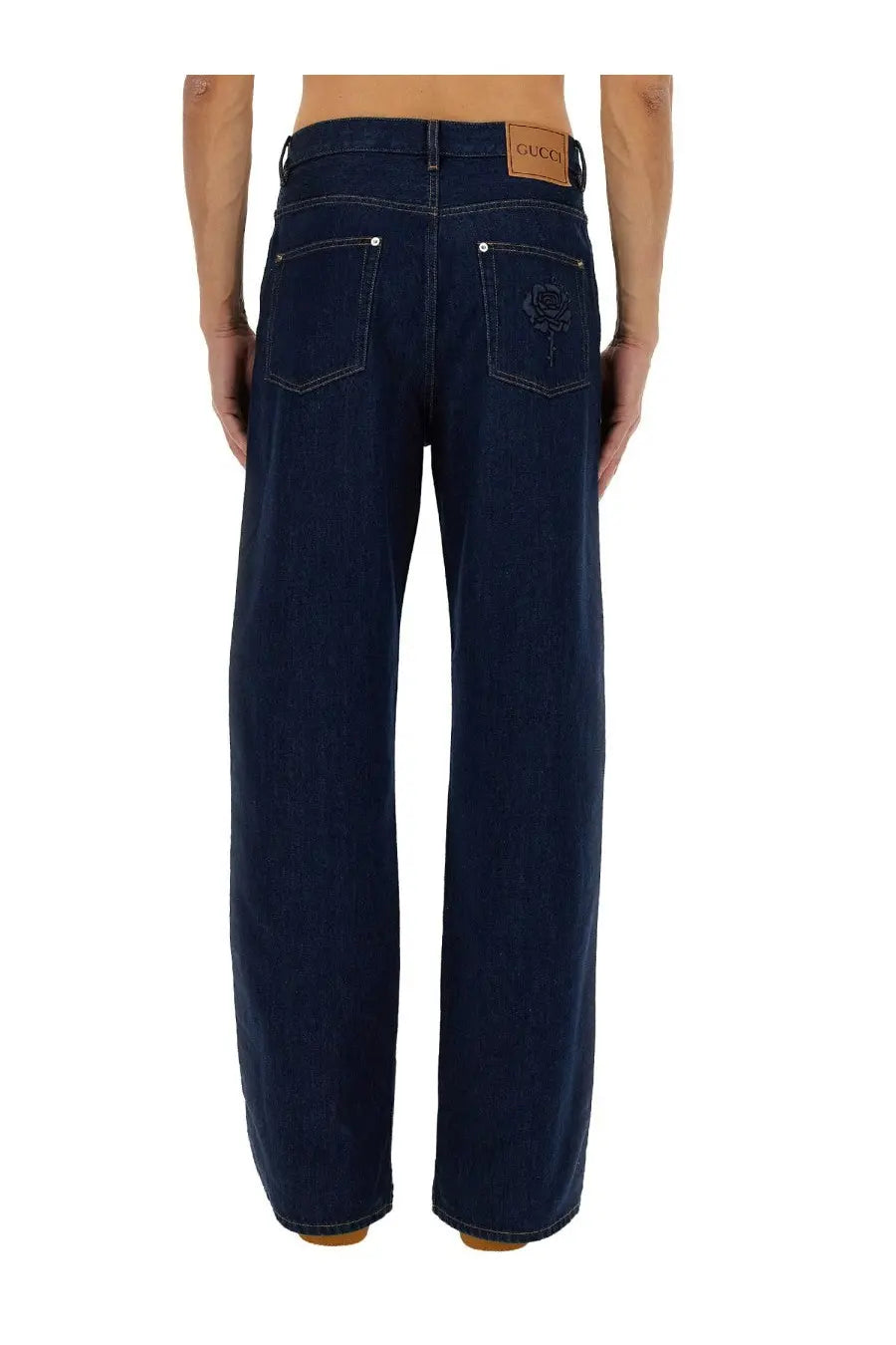 Gucci Men's Denim Pants Blue, view 3