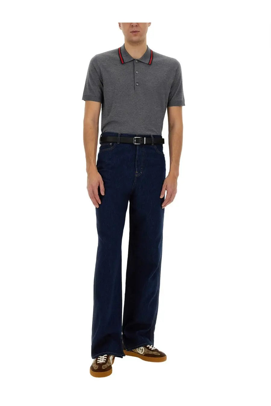 Gucci Men's Denim Pants Blue, view 2