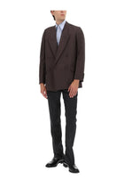 Gucci Men's Double Breasted Jacket Brown, view 2