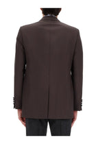 Gucci Men's Double Breasted Jacket Brown, view 3