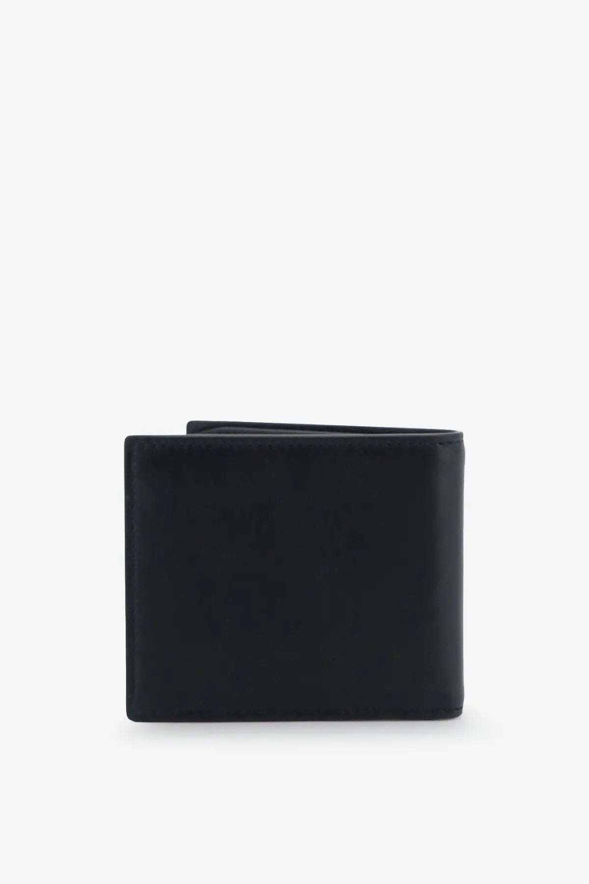 Gucci men’s GG Marmont black leather bi-fold wallet with sleek minimalist design and durable construction