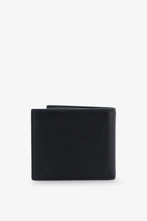 Gucci men’s GG Marmont black leather bi-fold wallet with sleek minimalist design and durable construction