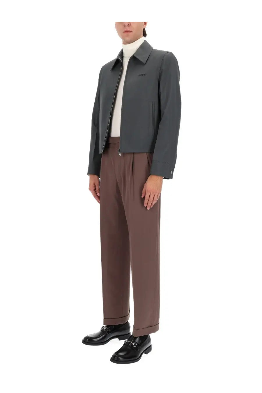 Gucci Men's Jacket Grey, view 2