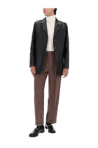 Gucci Men's Leather Jacket Black, view 2
