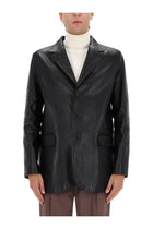 Gucci Men's Leather Jacket Black