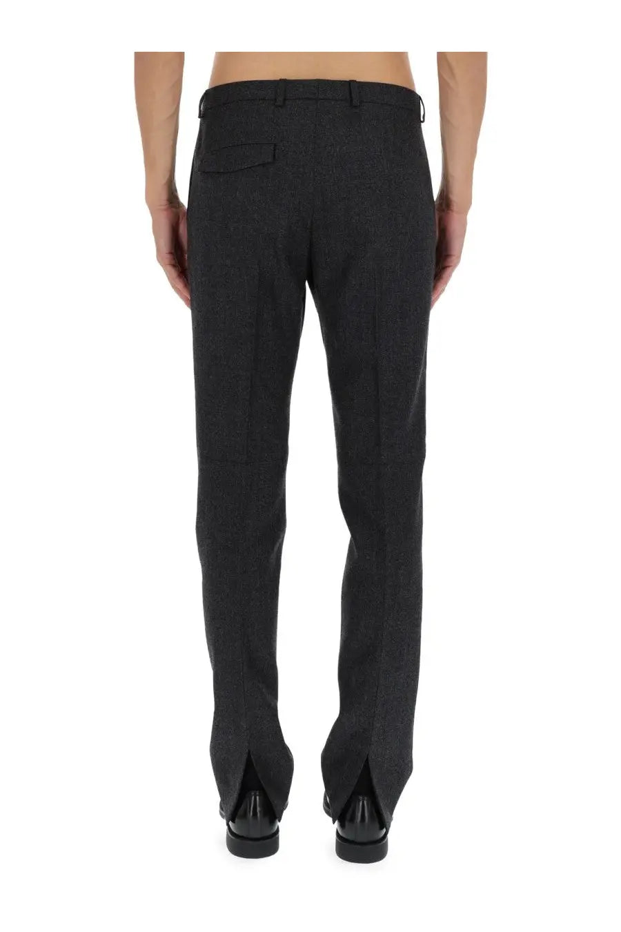 Gucci Men's Pants Mouliné Grey, view 4