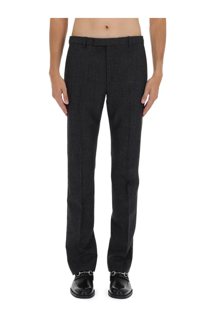 Gucci Men's Pants Mouliné Grey