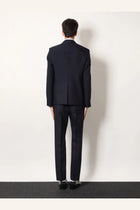 Gucci Men's Gucci Pinstripe Wool Single Breasted Blazer Grey, view 3