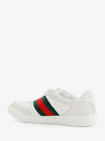 Gucci Men's Screener Nylon Sneaker White, view 3