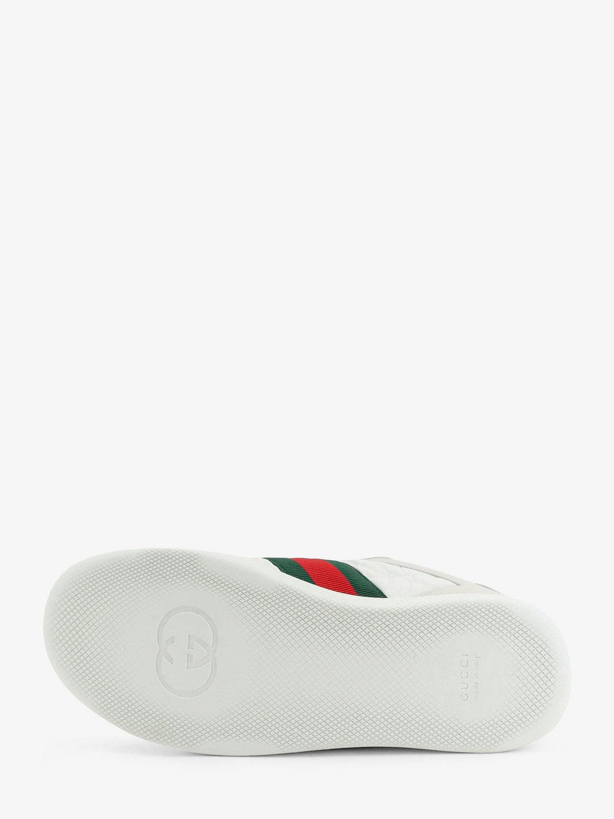 Gucci Men's Screener Nylon Sneaker White, view 4