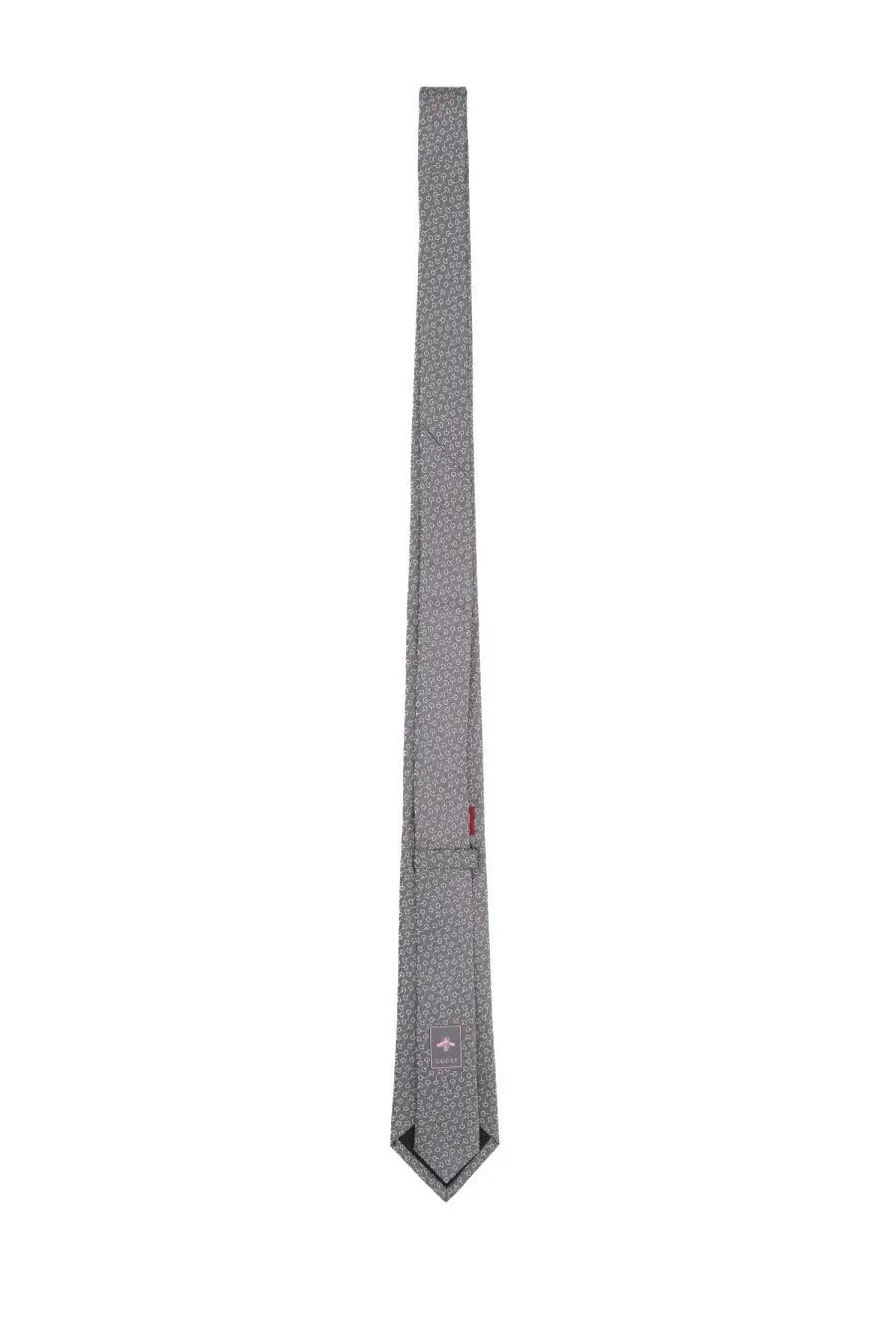 Gucci Men's Silk Tie Grey, view 2