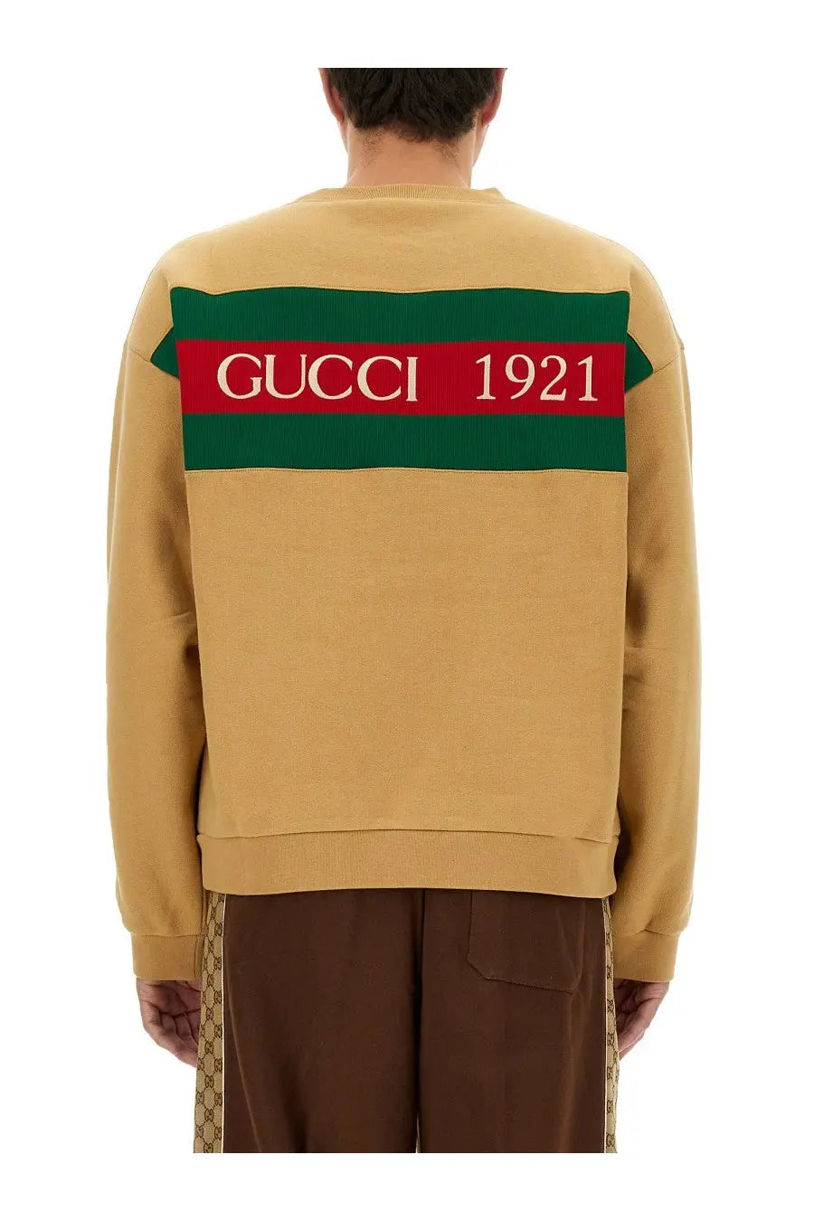 Gucci Men's Sweatshirt Beige, view 3