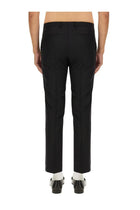 Gucci Men's Wool Blend Twill Pants Black, view 4
