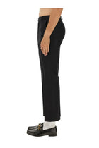 Gucci Men's Wool Blend Twill Pants Black, view 3