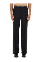 Gucci Men's Wool Pants Blue