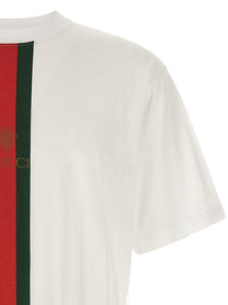 Gucci Gucci Nastro Web Shirt and Emblem White, view 3