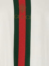 Gucci Gucci Nastro Web Shirt and Emblem White, view 4