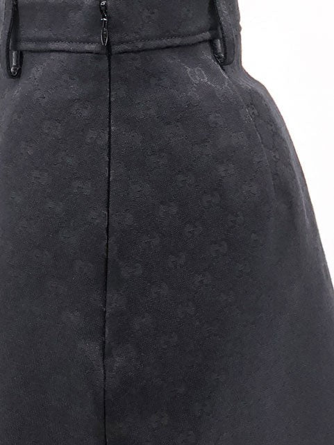 Gucci Women's Gucci Primavera GG Cotton Blend Mini Skirt Black